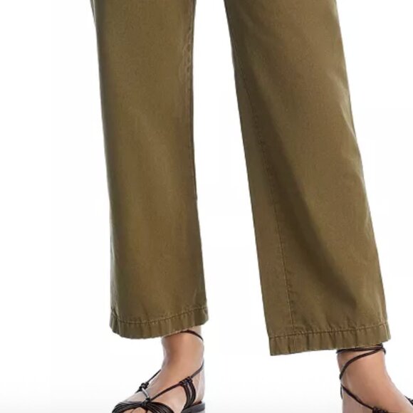 REDONE Women's Ollie Pants | Army Green 27 - Picture 3 of 3